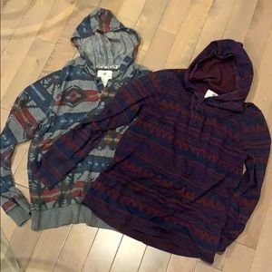 On the Byas Men’s Hoodies Cool Tribe Pattern
